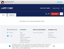 Tablet Screenshot of eurovesttransit.autovit.ro