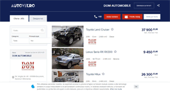 Desktop Screenshot of domautomobile.autovit.ro