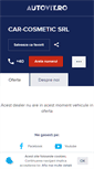 Mobile Screenshot of carcosmetic.autovit.ro