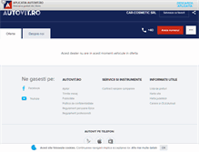 Tablet Screenshot of carcosmetic.autovit.ro