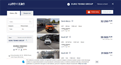 Desktop Screenshot of eurotehnogroup.autovit.ro