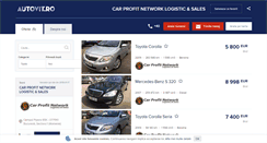 Desktop Screenshot of carprofitnetwork.autovit.ro