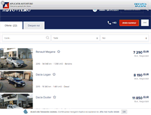 Tablet Screenshot of amat.autovit.ro