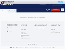 Tablet Screenshot of acordleasing.autovit.ro