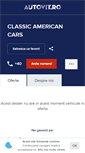 Mobile Screenshot of classicamericancars.autovit.ro