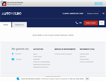 Tablet Screenshot of classicamericancars.autovit.ro