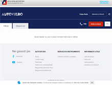 Tablet Screenshot of casaauto.autovit.ro