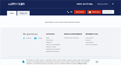 Desktop Screenshot of parcautob-l.autovit.ro