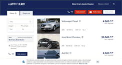 Desktop Screenshot of bestcarsautodealer.autovit.ro