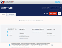Tablet Screenshot of eurial.autovit.ro