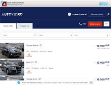 Tablet Screenshot of comautosport.autovit.ro