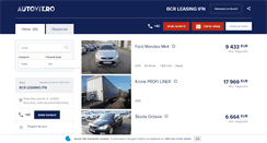 Desktop Screenshot of bcrleasing.autovit.ro